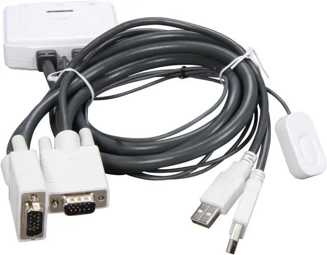 Alt view image 2 of 4 - TRENDnet TK-217I 2-Port USB KVM Switch