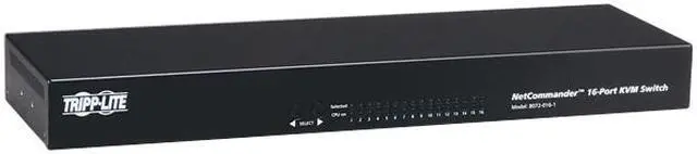 Main image of Tripp Lite 16-Port Cat5 KVM Switch 1U Rack-Mount (B072-016-1)
