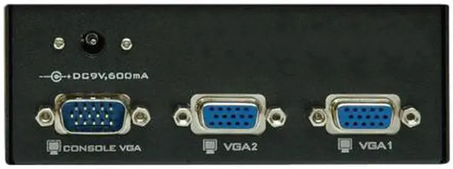 Alt view image 3 of 3 - Tripp Lite VGA/SVGA 350MHz Video Splitter - 2 Port (HD15 M/2xF) B114-002-R B114-002-R