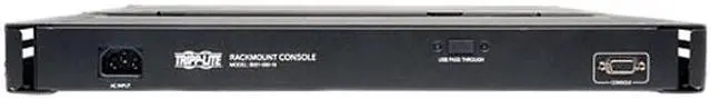Alt view image 5 of 16 - Tripp Lite Rack Mount KVM Console, 19 in. LCD Display Monitor, 1U, with Touch Pad (B021-000-19)