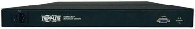 Alt view image 10 of 16 - Tripp Lite Rack Mount KVM Console, 19 in. LCD Display Monitor, 1U, with Touch Pad (B021-000-19)
