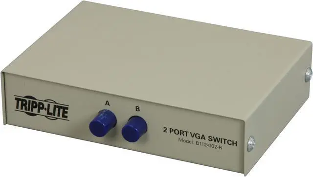 Main image of Tripp Lite 2 Position VGA/SVGA Manual Switch B112-002-R