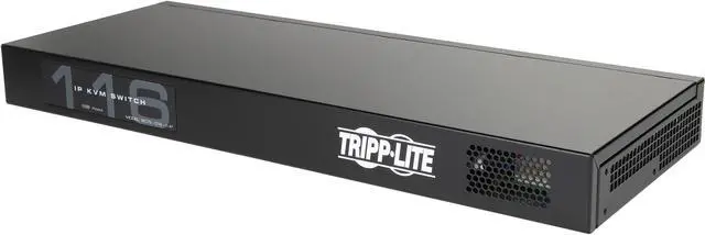 Main image of TRIPP LITE B072-016-1-IP 16-Port NetCommander 1U Rackmount Cat5 KVM over IP Switch