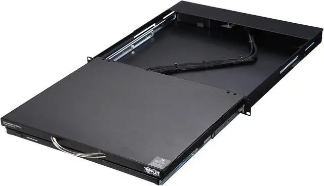 Alt view image 8 of 8 - Tripp Lite 1U Rack-Mount Console with 19-in. LCD, PS/2 or USB, Short-Depth (B021-000-19-SH)