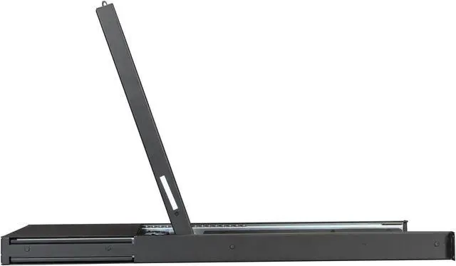 Alt view image 4 of 9 - Tripp Lite Rack Mount Console KVM Switch, NetController 8-Port 1U KVM Console, 19 in. LCD Display Monitor (B040-008-19)