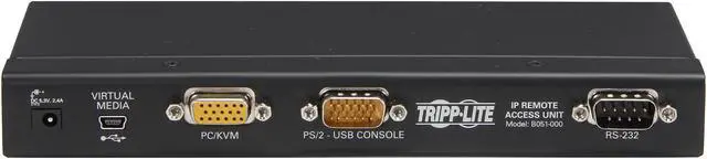 Alt view image 4 of 6 - TRIPP LITE B051-000 KVM Switch Accessories - IP Remote Access Unit ( KVM over IP )