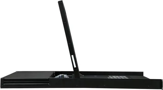 Alt view image 4 of 8 - Tripp Lite 16-Port Cat5 1U Rack-Mount 1+1 User Console KVM Switch with 19-in. LCD and IP Remote Access (B070-016-19-IP)