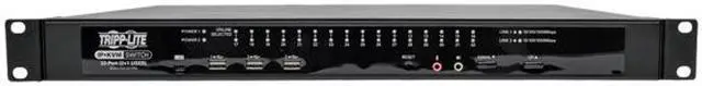Alt view image 3 of 4 - TRIPP LITE B064-032-02-IPG 32-Port Cat5 KVM Over IP Switch 2 IP + 1 Local User TAA / GSA