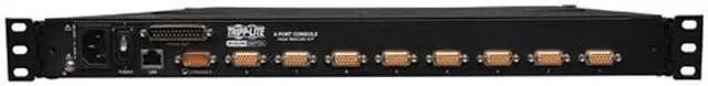 Alt view image 5 of 6 - TRIPP LITE B020-U08-19-IP 8-Port Rack Console KVM Switch w/ 19" LCD Built-in IP