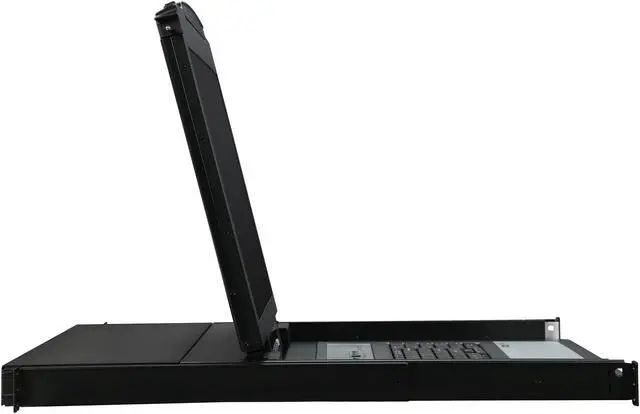 Alt view image 5 of 8 - Tripp Lite 16-Port 1U Rack-Mount Console KVM Switch with 19-in. LCD + 8 PS2/USB Combo Cables (B020-U16-19-K)