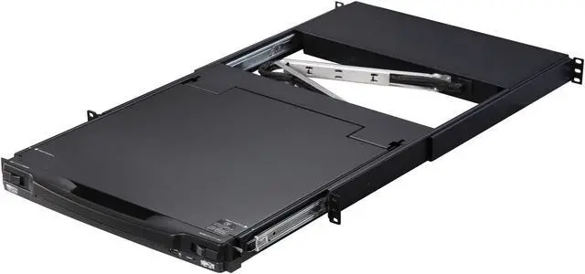Alt view image 8 of 8 - Tripp Lite 16-Port 1U Rack-Mount Console KVM Switch with 19-in. LCD + 8 PS2/USB Combo Cables (B020-U16-19-K)