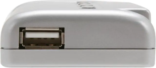 Alt view image 3 of 7 - Tripp Lite 4-Port USB 2.0 Hi-Speed Printer / Peripheral Sharing Switch (U215-004-R)