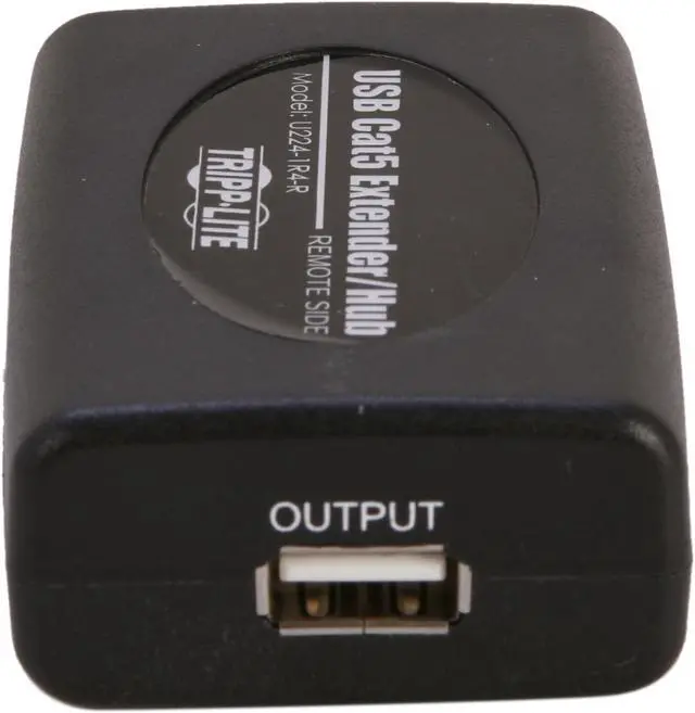 Alt view image 7 of 9 - Tripp Lite U224-1R4-R 3-Port USB 2.0 Hub with built-in cat5 extender, 3 Local and 1 Remote Port