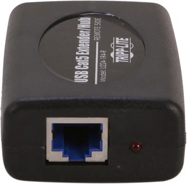 Alt view image 8 of 9 - Tripp Lite U224-1R4-R 3-Port USB 2.0 Hub with built-in cat5 extender, 3 Local and 1 Remote Port
