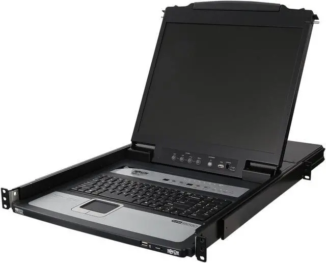 Tripp Lite 8-Port 1U Rack-Mount Console KVM Switch with 19