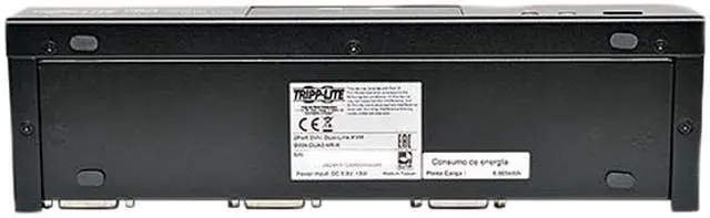 Alt view image 5 of 6 - Tripp Lite 2-Port DVI Dual-Link / USB KVM Switch w/ Audio and Cables