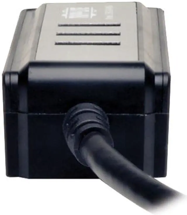 Alt view image 5 of 6 - Tripp Lite U360-004-MINI Portable 4-Port USB 3.0 Superspeed Mini Hub w/ Built In Cable