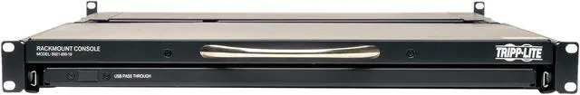 Alt view image 2 of 8 - Tripp Lite 1U Rack-Mount Console with 19" LCD, DVI or VGA, TAA (B021-000-19-HD)