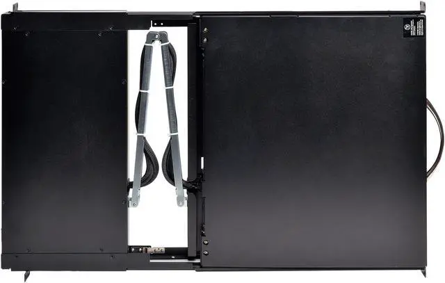 Alt view image 6 of 8 - Tripp Lite 1U Rack-Mount Console with 19" LCD, DVI or VGA, TAA (B021-000-19-HD)