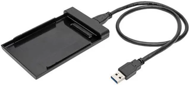 Alt view image 4 of 6 - Tripp Lite USB 3.0 SuperSpeed External Hard Drive Enclosure SATA UASP 2.5in