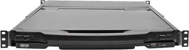 Alt view image 3 of 5 - Tripp Lite 8-Port Rack-Mount Console HDMI KVM Switch with 17" LCD and IP Remote Access, Dual Rail (B030-008-17-IP)