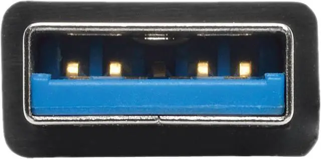 Alt view image 4 of 8 - Tripp Lite U360-004-SLIM 4-Port Ultra-Slim Portable USB 3.0 SuperSpeed Hub