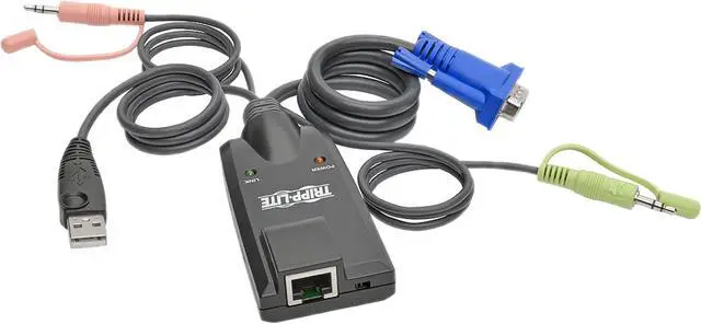 Main image of Tripp Lite USB Server Interface Unit (SIU) for B064 KVMs with Virtual Media Support & Audio, TAA (B055-001-USB-VA)