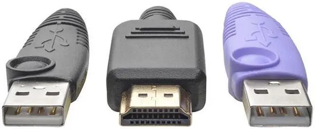 Alt view image 3 of 6 - Tripp Lite HDMI USB Server Interface w/Virtual Media & CAC for B064 KVMs