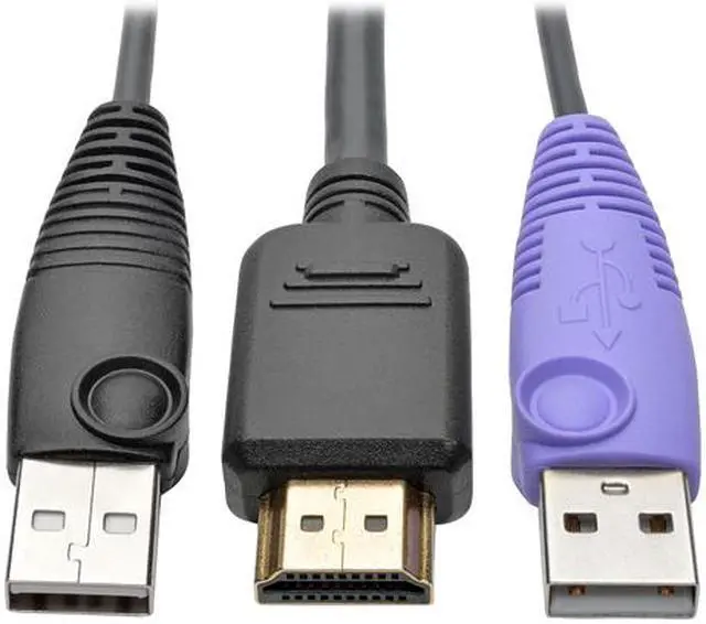 Alt view image 2 of 6 - Tripp Lite HDMI USB Server Interface w/Virtual Media & CAC for B064 KVMs