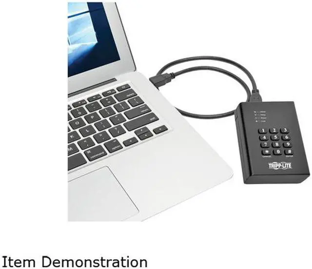 Alt view image 7 of 7 - Tripp Lite U357-025-SEC Drive Enclosure External - Black
