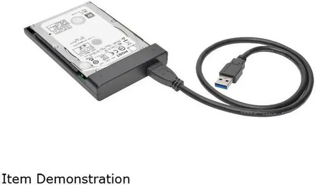 Alt view image 6 of 7 - Tripp Lite U357-025-SEC Drive Enclosure External - Black