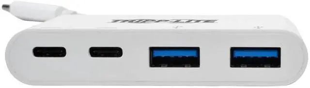 Alt view image 2 of 3 - Tripp Lite 4-Port USB 3.1 Gen 1 Portable Hub USB-C to x2 USB-A and x2 USB-C (U460-004-2A2C)