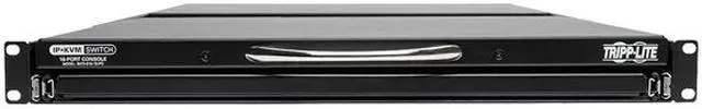 Alt view image 3 of 4 - Tripp Lite 16-Port 1U Rack Console IP KVM Switch 2+1 Users w/ 19in. Screen (B070-016-19-IP2)