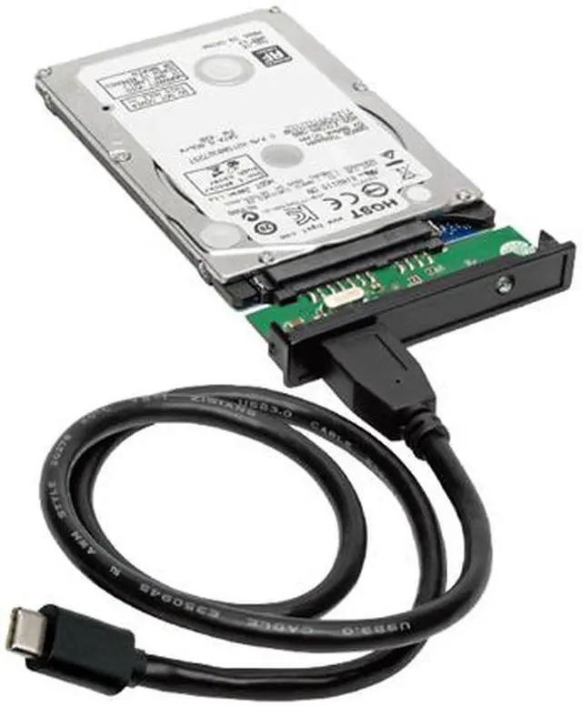 Alt view image 3 of 6 - Tripp Lite U457-025-AG2 USB 3.1 Gen 1 (5 Gbps) 2.5 in. SATA SSD/HDD to USB-A Enclosure Adapter with UASP Support