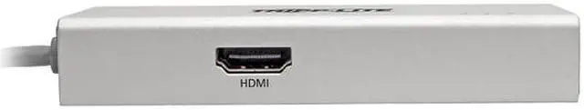 Alt view image 5 of 8 - Tripp Lite USB C Docking Station 4k @ 30Hz w/ USB Hub, HDMI Gbe USB Type C (U442-DOCK13-S)