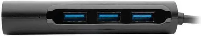 Alt view image 3 of 5 - Tripp Lite USB C Hub 4-Port w/ 4x USB-A Portable Compact USB Type C, USB-C (U460-004-4AB)