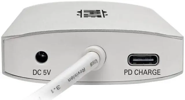 Alt view image 4 of 8 - Tripp Lite USB C Docking Station 4k w/USB Hub HDMI SD/Micro SD Gbe Charging (U442-DOCK11-S)