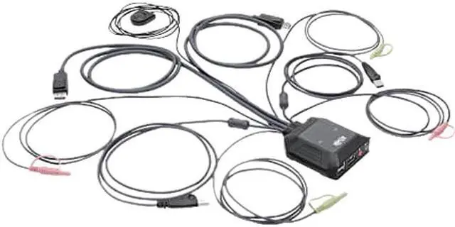 Main image of Tripp Lite B032-DPUA2 2-Port DisplayPort 1.1/USB KVM Switch