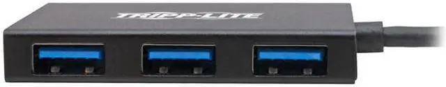Alt view image 4 of 6 - Tripp Lite USB 3.0 SuperSpeed Slim Hub, 5 Gbps - 4 USB-A Ports, Portable, Aluminum