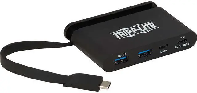 Main image of Tripp Lite U460-004-4A-AL USB 3.1 C Hub, 5 Gbps, Aluminum Housing