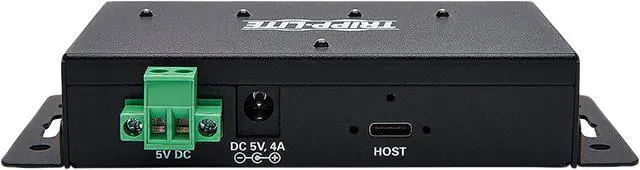 Alt view image 3 of 5 - Tripp Lite U460-2A2C-IND 4-Port Industrial-Grade USB 3.1 Gen 2 Hub