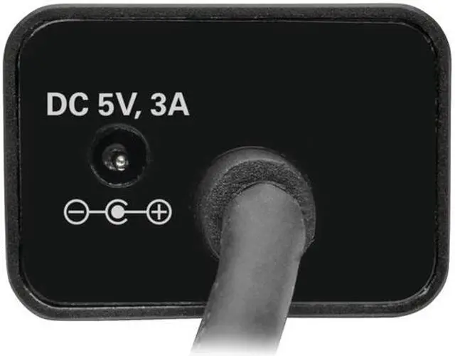 Alt view image 4 of 6 - Tripp Lite 7-Port USB-A Mini Hub - USB 3.2 Gen 1, Aluminum Housing, International Plug Adapters for UK, EU, Australia (U360-007-AL-INT)