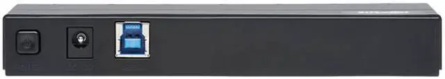 Alt view image 6 of 11 - Tripp Lite 7-Port USB-A Mini Hub - USB 3.2 Gen 1, International Plug Adapters for UK, EU, & Australia (U360-007-INT)