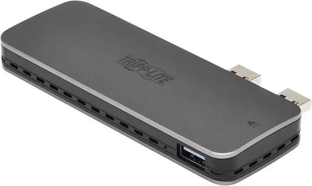 Alt view image 2 of 8 - Tripp Lite U357-1M2-NVMEG2 Metal M.2 Dark Gray M.2 SSD Enclosure for PlayStation 5 - USB 3.2 Gen 2, PCIe and NVMe, Aluminum Housing