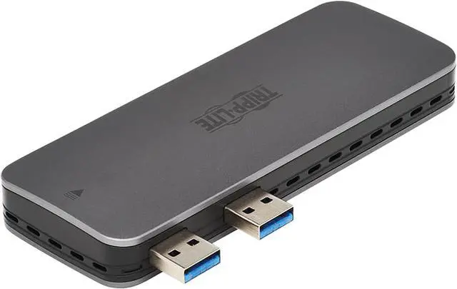 Alt view image 4 of 8 - Tripp Lite U357-1M2-NVMEG2 Metal M.2 Dark Gray M.2 SSD Enclosure for PlayStation 5 - USB 3.2 Gen 2, PCIe and NVMe, Aluminum Housing