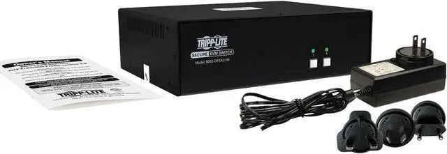 Alt view image 4 of 4 - Tripp Lite Secure KVM Switch - 2-Port - Dual Head - DisplayPort to DisplayPort - 4K - NIAP PP4.0 - TAA B002-DP2A2-N4