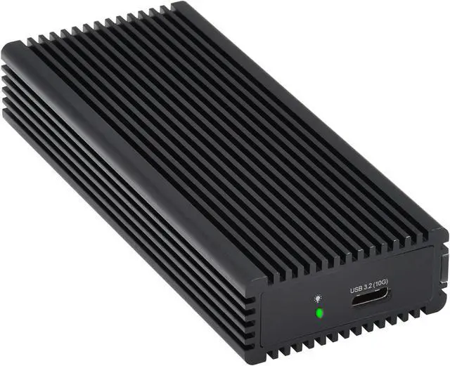 Alt view image 2 of 6 - Tripp Lite USB-C to M.2 NVMe and SATA SSD (M-Key) Gaming Enclosure Adapter - USB 3.2 Gen 2 (10 Gbps) - Aluminum, Nickel U457-1M2-NVME-L