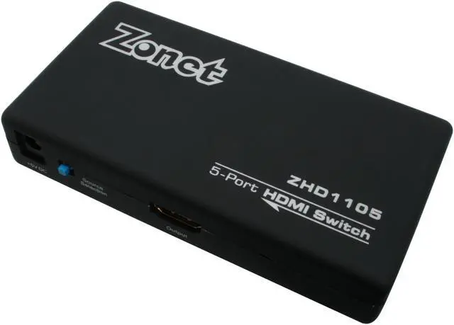 Main image of Zonet ZHD1105 5 Port HDMI Switch (5-in-1 out HDMI)