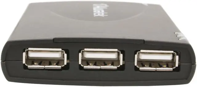 Alt view image 5 of 7 - Aluratek AUHR200 USB 2.0 Hub/Card Reader Combo