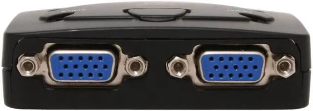 Alt view image 4 of 6 - Aluratek AVS02 2-Port VGA Video Splitter w/cable